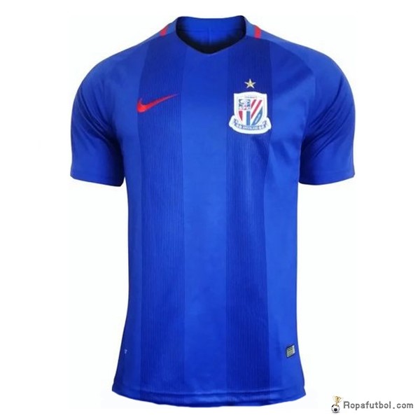 Camiseta ShenHua Replica Primera Ropa 2017/18 Azul